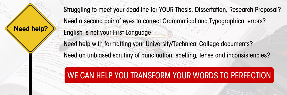 Professional Editors and Proofreaders in South Africa